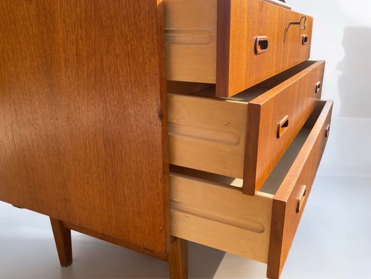 Mid-Century Scandinavian Teak Secretary, 1960s-PYR-2033725