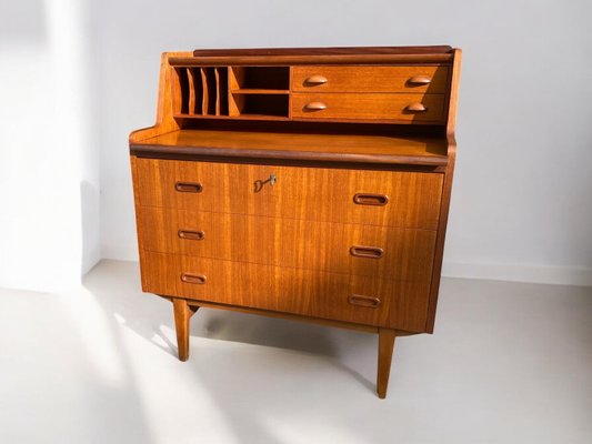 Mid-Century Scandinavian Teak Secretary, 1960s-PYR-2033725