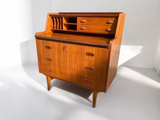 Mid-Century Scandinavian Teak Secretary, 1960s-PYR-2033725