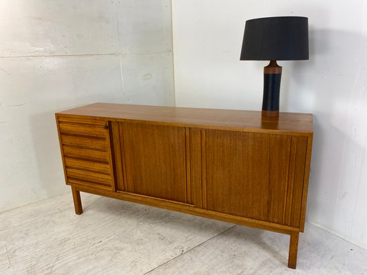 Mid-Century Scandinavian Teak Sideboard, 1950s-DE-1361866