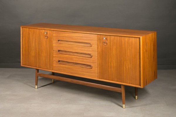 Mid-Century Scandinavian Teak Sideboard from Sven Andersen-WZF-1805371