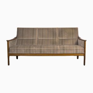 Mid-Century Scandinavian Velvet Sofa in the style of Knoll-VLO-1334941