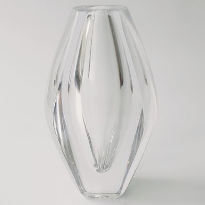 Mid-Century Scandinavian Ventana Glass Vase by Mona Morales-Schildt for Kosta, Sweden, 1950s-BMM-1334840