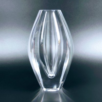 Mid-Century Scandinavian Ventana Glass Vase by Mona Morales-Schildt for Kosta, Sweden, 1950s-BMM-1334840