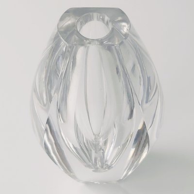 Mid-Century Scandinavian Ventana Glass Vase by Mona Morales-Schildt for Kosta, Sweden, 1950s-BMM-1334840