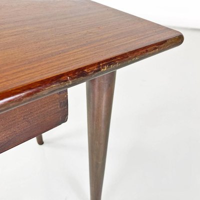 Mid-Century Scandinavian Wooden Table with Central Drawer, 1960s-GDD-1776509