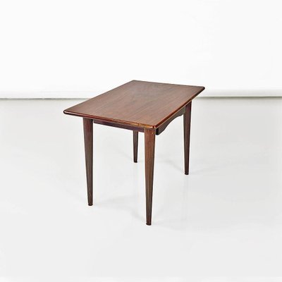 Mid-Century Scandinavian Wooden Table with Central Drawer, 1960s-GDD-1776509