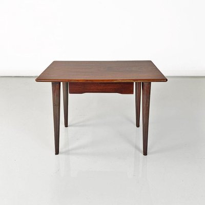 Mid-Century Scandinavian Wooden Table with Central Drawer, 1960s-GDD-1776509