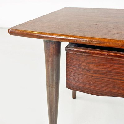 Mid-Century Scandinavian Wooden Table with Central Drawer, 1960s-GDD-1776509