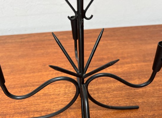 Mid-Century Scandinavian X-Mas Metal Candleholder by Gunnar Ander, 1960s-UAH-2020565