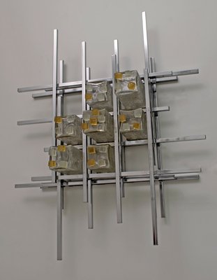 Mid-Century Sconce by Albano Poli for Poliarte, 1970s-FER-546604