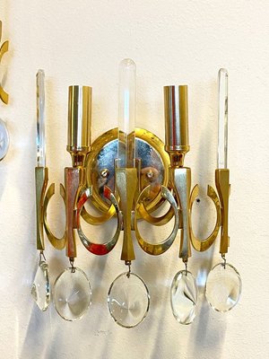 Mid-Century Sconces by Gaetano Sciolari, 1960s, Set of 2-NPC-805668