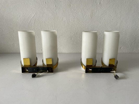 Mid-Century Sconces from Stilnovo, Italy, 1950s, Set of 2-RDS-1453397