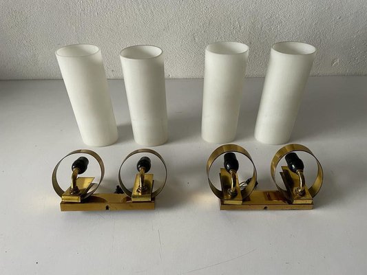 Mid-Century Sconces from Stilnovo, Italy, 1950s, Set of 2-RDS-1453397