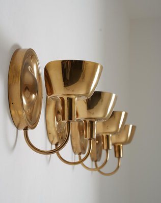 Mid-Century Sconces in Brass attributed to Josef Frank for Svenskt Tenn, 1960s-FM-1778207