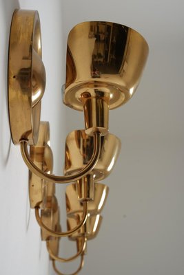 Mid-Century Sconces in Brass attributed to Josef Frank for Svenskt Tenn, 1960s-FM-1778207