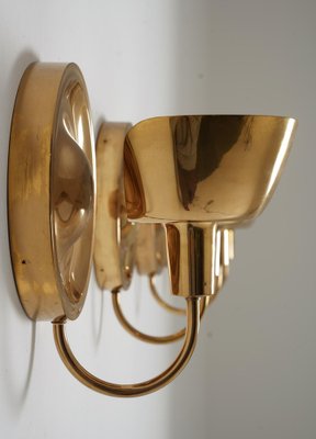 Mid-Century Sconces in Brass attributed to Josef Frank for Svenskt Tenn, 1960s-FM-1778207