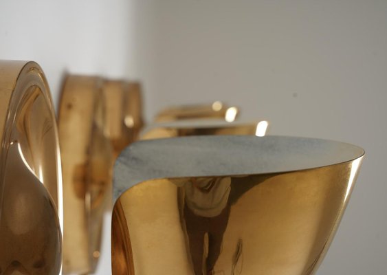 Mid-Century Sconces in Brass attributed to Josef Frank for Svenskt Tenn, 1960s-FM-1778207