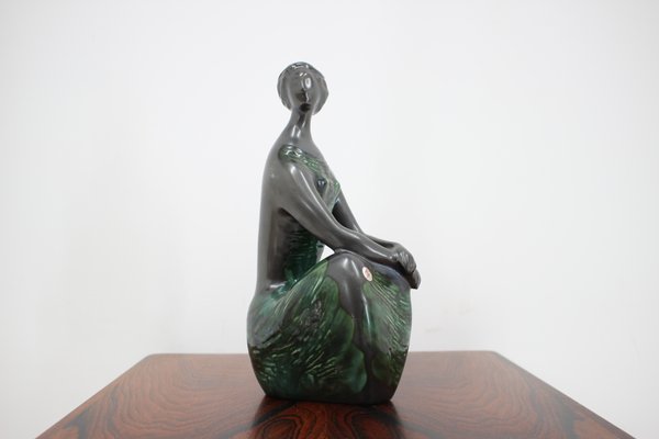 Mid-Century Sculpture by Forejtová Jitka for Keramo, 1960s-TZ-555926