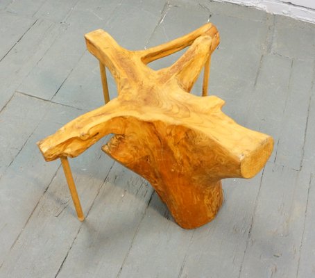 Mid-Century Sculpture Wood Coffee Table, 1950s-QFD-883184