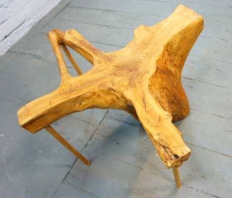 Mid-Century Sculpture Wood Coffee Table, 1950s-QFD-883184