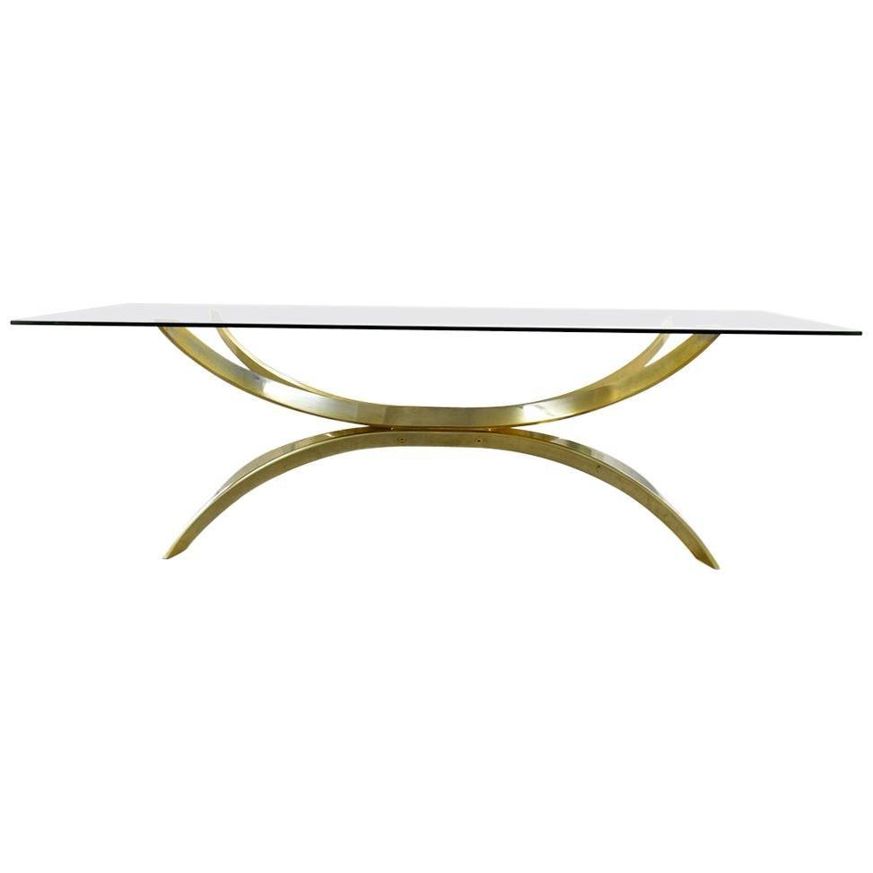 Mid-Century Sculptured Coffee Table in Style of Osvaldo Borsani, Italy, 1970s