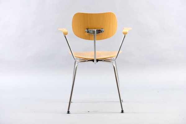 Mid-Century SE68 Chair with Armrests by Egon Eiermann for Wilde+Spieth-CIP-833742