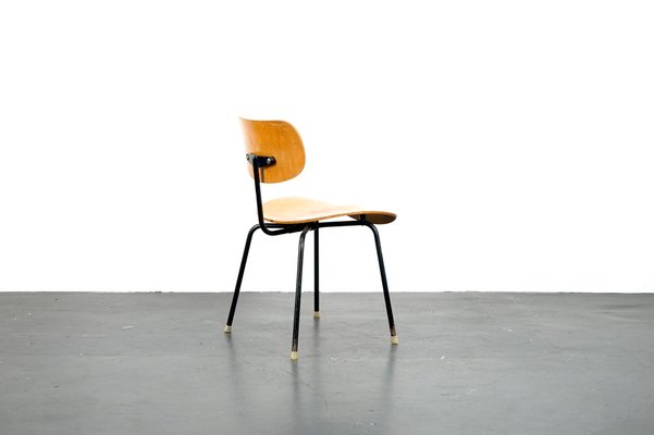 Mid-Century SE68 Side Chair with Black Base by Egon Eiermann for Wilde+Spieth-CIP-980447