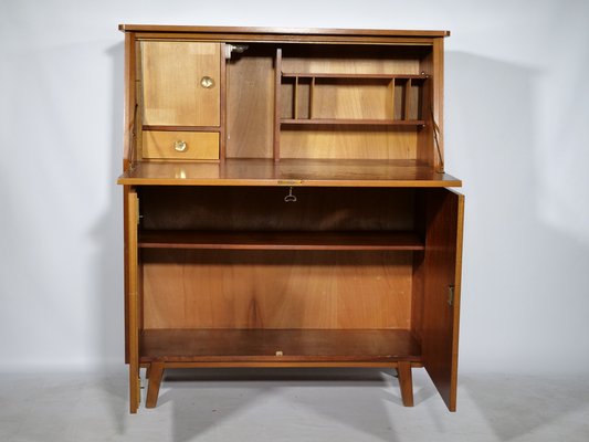 Mid-Century Secretary in Walnt by Ludwig Tiemann, 1960s-LVS-1730287