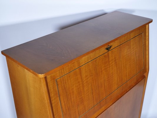 Mid-Century Secretary in Walnt by Ludwig Tiemann, 1960s-LVS-1730287