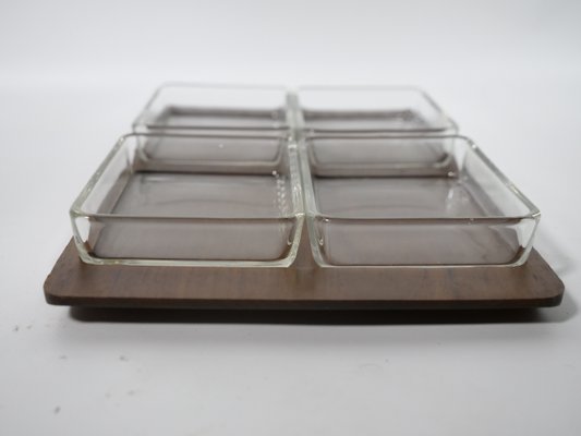 Mid-Century Serving Trays, 1960s, Set of 5-LVS-1154789