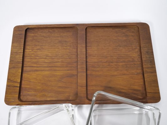 Mid-Century Serving Trays, 1960s, Set of 5-LVS-1154789