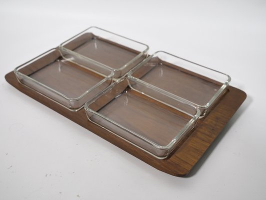 Mid-Century Serving Trays, 1960s, Set of 5-LVS-1154789