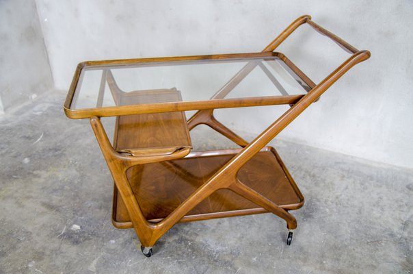 Mid-Century Serving Trolley by Cesare Lacca for Cassina, 1950s-QVY-1793484