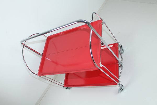 Mid-Century Serving Trolley from Bremshey Solingen-ZWH-576510