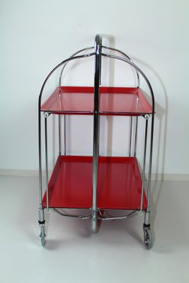 Mid-Century Serving Trolley from Bremshey Solingen-ZWH-576510