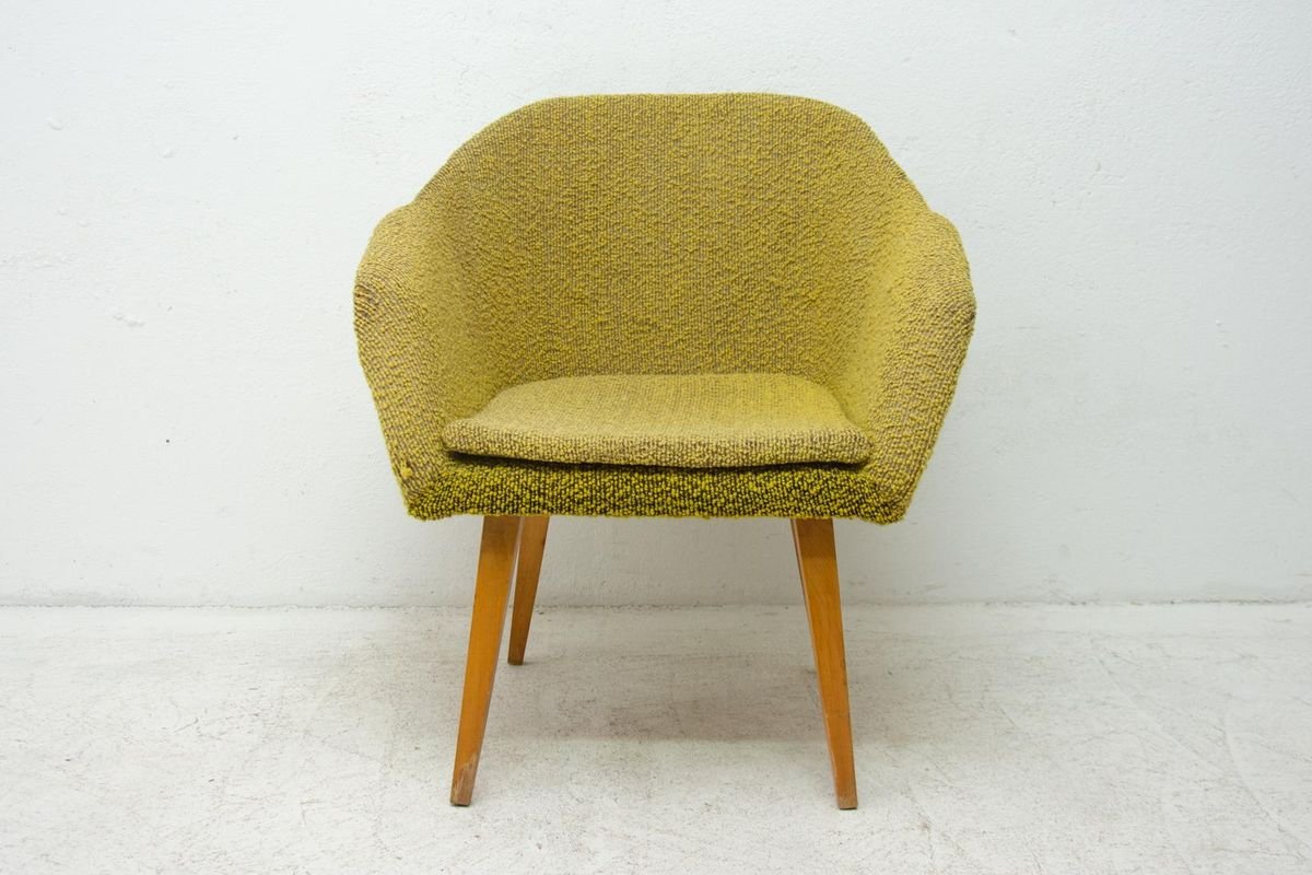 Mid-Century Shell Fiberglass Lounge Chairs, 1960s, Set of 2