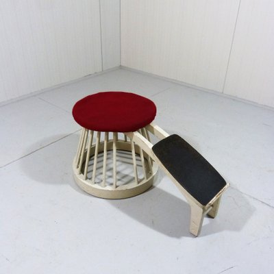 Mid-Century Shoe Store Stool, 1950s-TU-592592