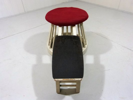 Mid-Century Shoe Store Stool, 1950s-TU-592592