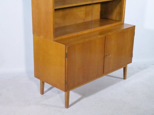 Mid-Century Showcase Highboard in Cherry Wood, 1970s-LVS-1803216