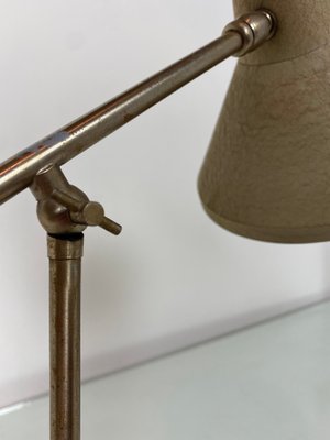 Mid-Century Shrink Varnish Adjustable Table Lamp, 1950s-WZZ-1438664