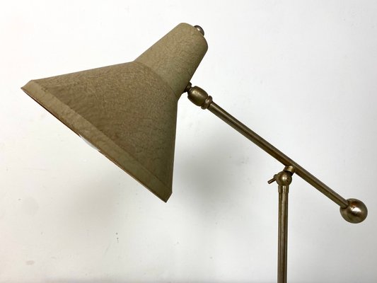 Mid-Century Shrink Varnish Adjustable Table Lamp, 1950s-WZZ-1438664