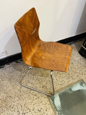 Mid-Century Side Chair with Chrome-Plated Frame from Flötotto, 1960s-RZY-1808059