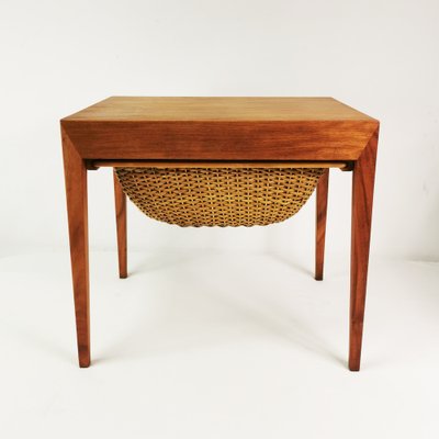 Mid-Century Side Table by Severin Hansen for Haslev Møbelsnedkeri, Denmark, 1950s-ZTG-1736131