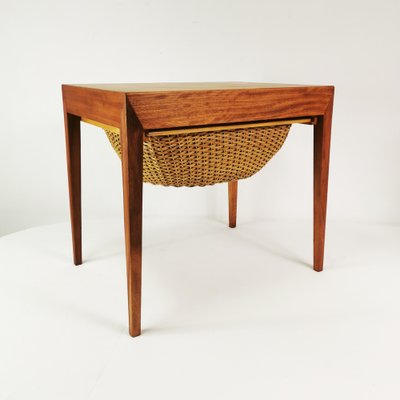 Mid-Century Side Table by Severin Hansen for Haslev Møbelsnedkeri, Denmark, 1950s-ZTG-1736131