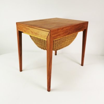 Mid-Century Side Table by Severin Hansen for Haslev Møbelsnedkeri, Denmark, 1950s-ZTG-1736131