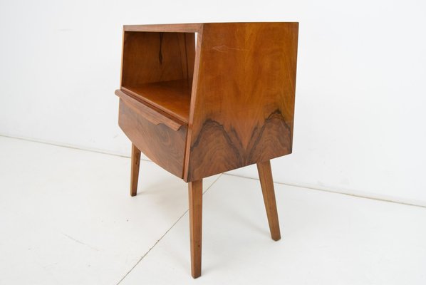 Mid-Century Side Table or Nightstand, 1950s-TZ-1436505