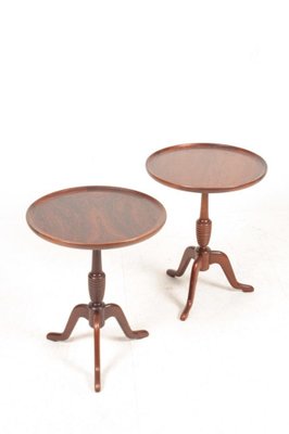 Mid-Century Side Tables in Rosewood, Denmark, 1950s, Set of 2-FK-1133214