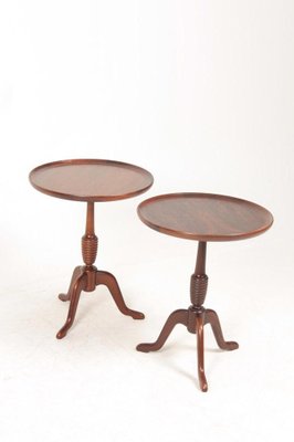 Mid-Century Side Tables in Rosewood, Denmark, 1950s, Set of 2-FK-1133214