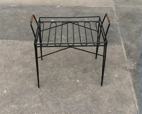 Mid-Century Side Tray Table-UAH-558912